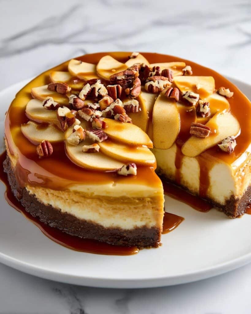 Caramel Apple Cheesecake Recipe