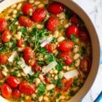 Garlic Parmesan White Beans Recipe