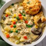 Creamy Chicken Pot Pie Soup Recipe
