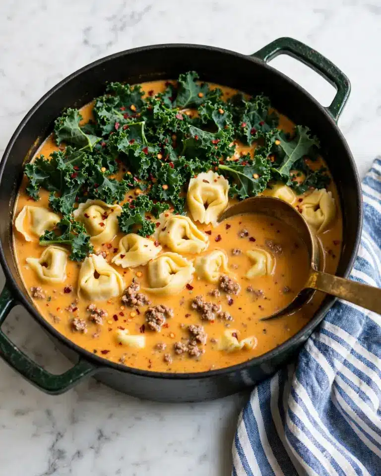 The Creamiest Tortellini Soup Recipe